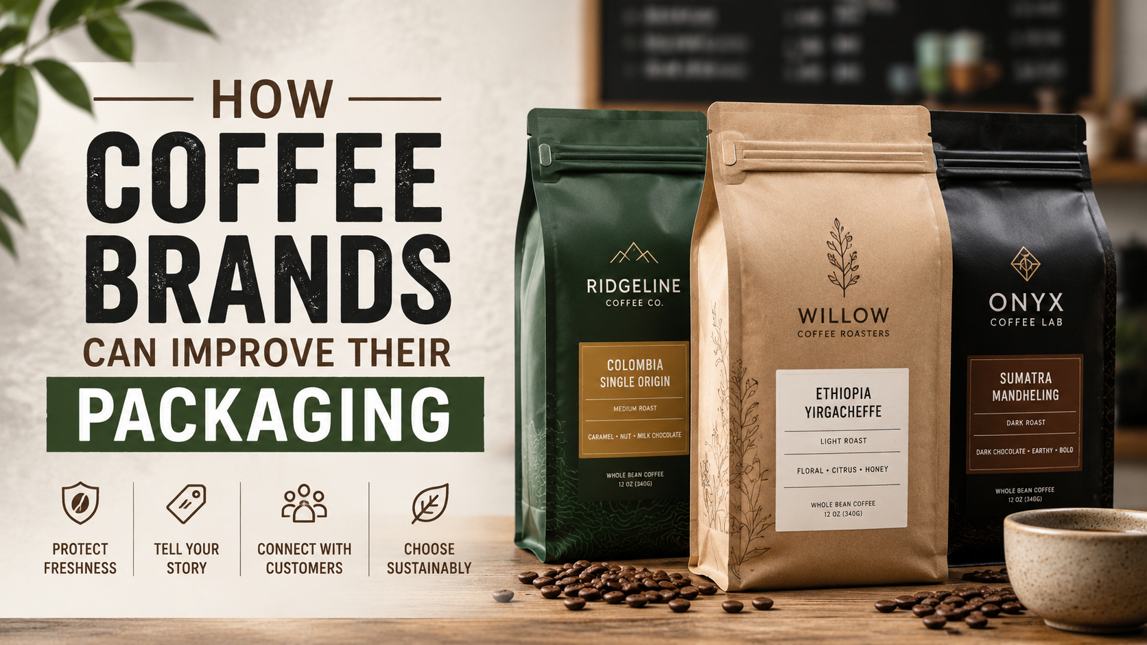How Coffee Brands Can Improve Their Packaging
